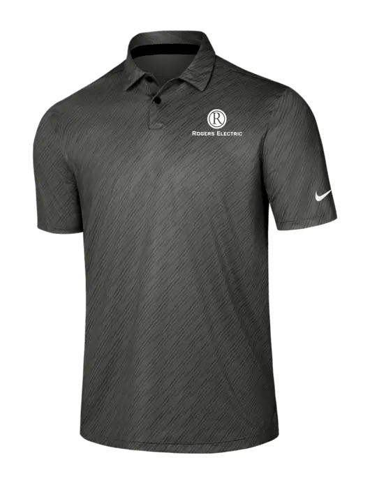 Nike Dark Grey Vapor Dash Polo w/Rogers Electric Logo