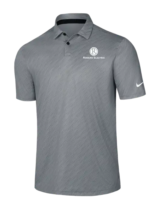 Nike Medium Grey Vapor Dash Polo w/Rogers Electric Logo