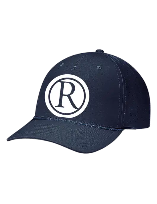 Richardson Laser Perf Performance Dark Navy/Navy-Grey-Blue Rope Cap w/Rogers Electric Logo