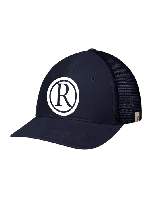 Carhartt Navy Canvas Trucker Cap w/Rogers Electric Logo