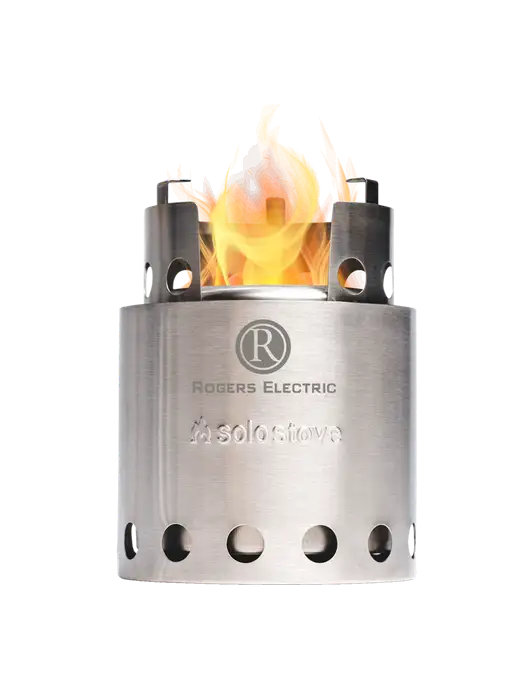 Solo Stove Lite w/Rogers Electric Logo