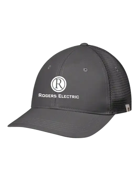 Carhartt Dark Grey Trucker Rugged Pro Series Cap w/Rogers Electric Logo