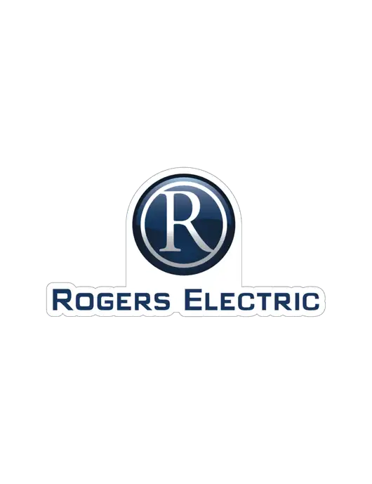 Rogers Electric 11” x 5.6” Decal