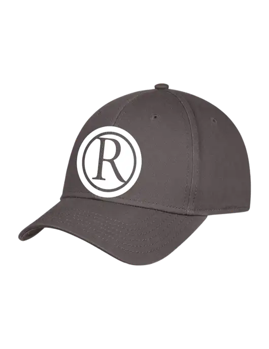 Charcoal Structured Cap Hook & Loop w/Rogers Electric Logo