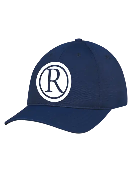 Navy Nylon Twill Performance Cap w/Rogers Electric Logo