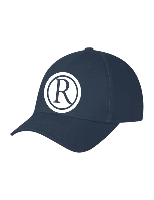 Navy Structured Cap Hook & Loop w/Rogers Electric Logo