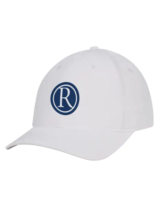 White Nylon Twill Performance Cap w/Rogers Electric Logo