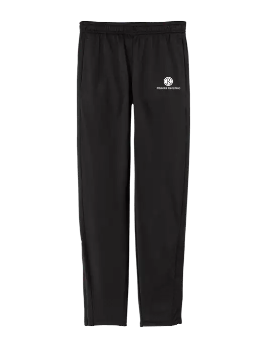 Tricot Black Track Jogger w/Rogers Electric Logo