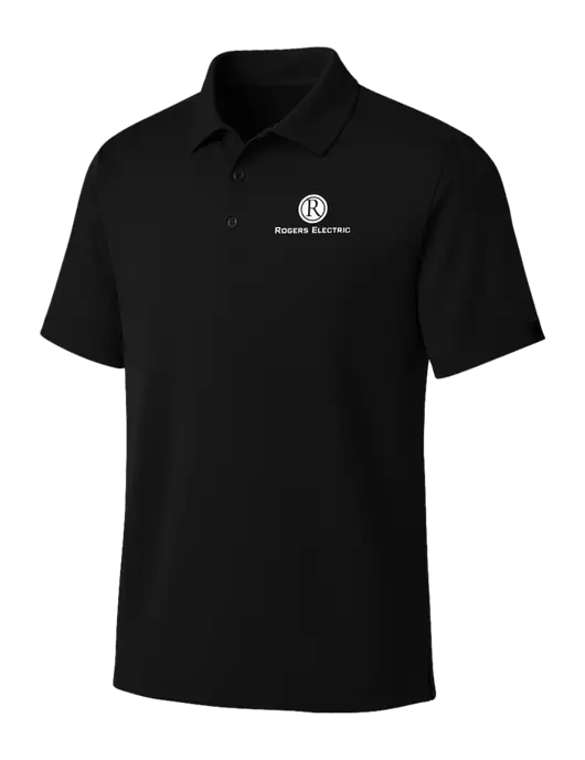 OGIO Blacktop Framework Polo w/Rogers Electric Logo