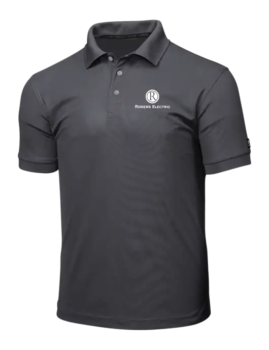 OGIO Charcoal Grey Caliber 2.0 Polo w/Rogers Electric Logo