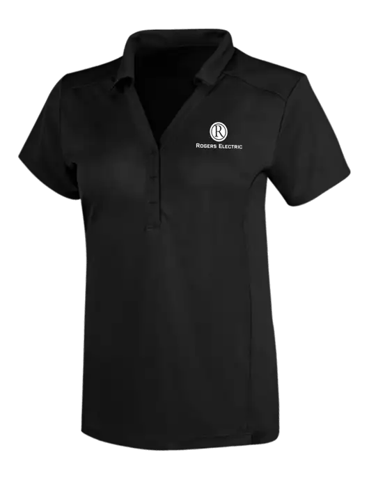 OGIO Blacktop Womens Framework Polo w/Rogers Electric Logo