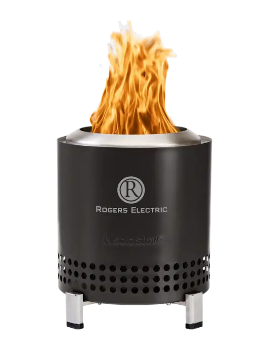 Solo Stove Black Mesa XL w/Rogers Electric Logo